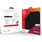 Zagg iPad Air 11 (M2/M3) Etui Crystal Palace Folio Svart Transparent