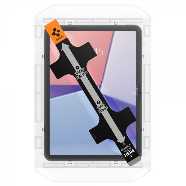 Spigen iPad Air 11 (M2/M3) Skjermbeskytter GLAS.tR EZ Fit