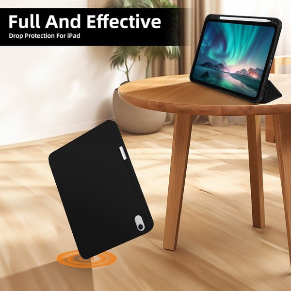 4smarts iPad Air 11 (M2/M3/M4)/iPad Pro 11 (gen 2/3/4) Etui Folio Case Basic Svart