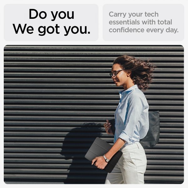 Spigen iPad Air 13 (M2/M3) Etui Urban Fit Svart
