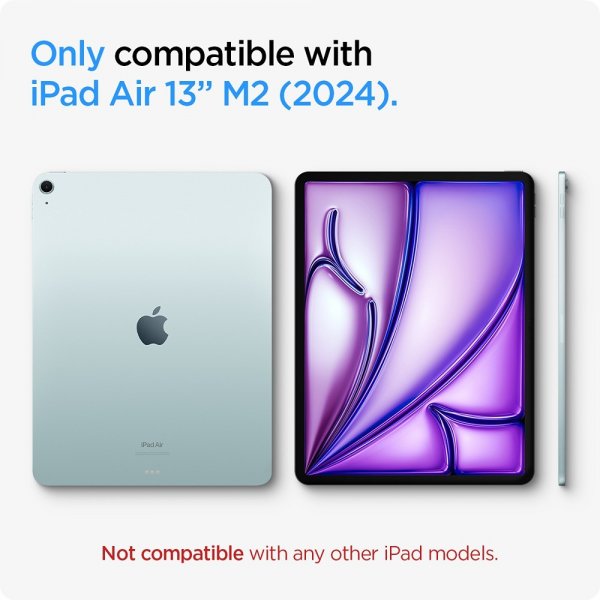 Spigen iPad Air 13 (M2/M3) Skjermbeskytter GLAS.tR EZ Fit