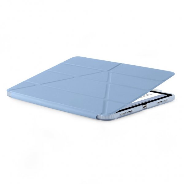 Pipetto iPad Air 13 (M2/M3) Etui Origami No3 Pencil Case Lyseblå