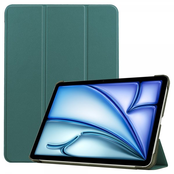 iPad Air 13 (M2/M3) Etui Trifold Grønn