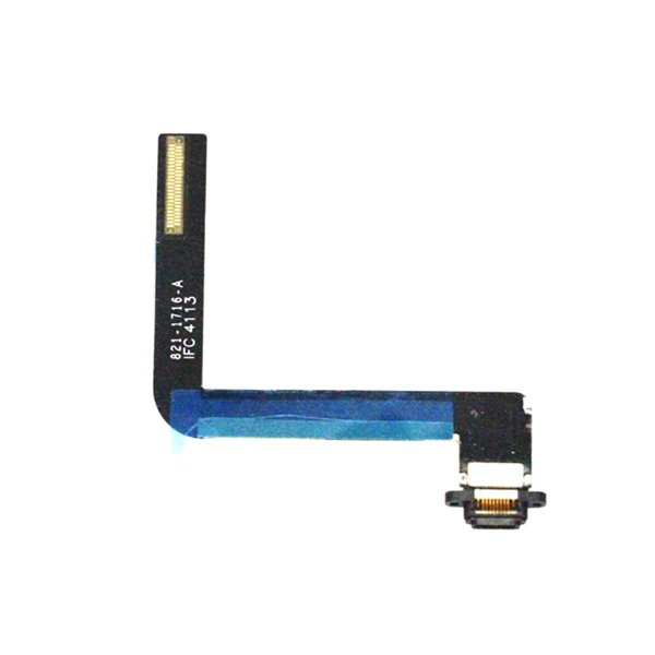 iPad Air/iPad 5/iPad 6/iPad 7 Ladekontakt - Svart