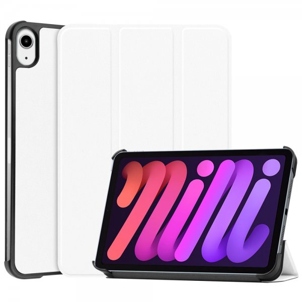 iPad mini (gen 6)/iPad mini (A17 Pro) Etui Brettbart Smart Hvit