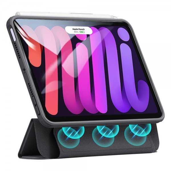 ESR iPad mini (gen 6)/iPad mini (A17 Pro) Etui Rebound Hybrid Transparent Svart