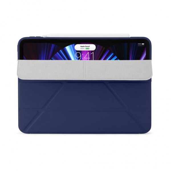 Pipetto iPad Pro 11 (gen 2/3/4) Etui Origami No1 Mørkeblå