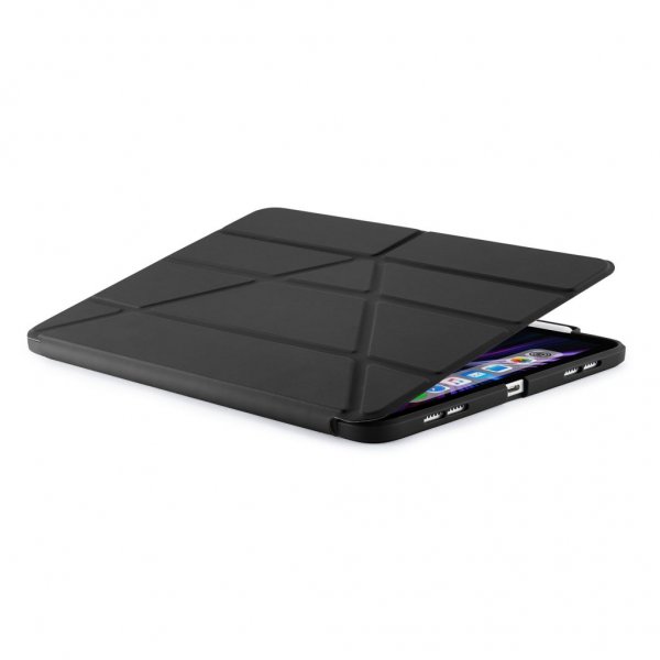 Pipetto iPad Pro 11 (gen 2/3/4) Etui Origami No3 Pencil Case Svart