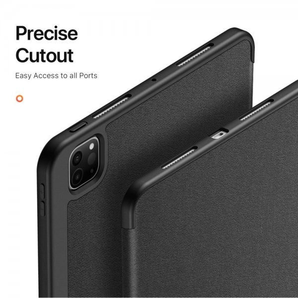 Dux Ducis iPad Pro 11 (M4/M5) Etui Domo Series Svart