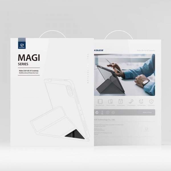 Dux Ducis iPad Pro 11 (M4/M5) Etui Magi Series Svart