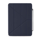Pipetto iPad Pro 11 (M4/M5) Etui Origami No3 Pencil Case Mørkeblå
