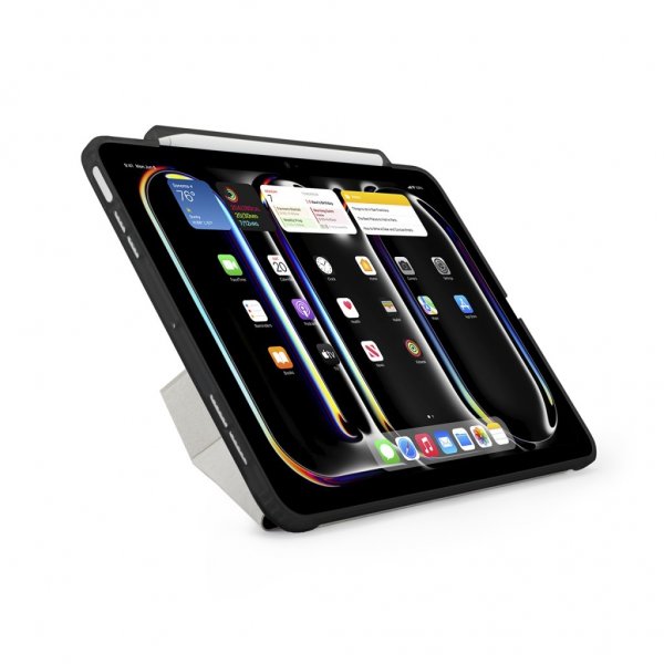 Pipetto iPad Pro 11 (M4/M5) Etui Origami No3 Pencil Case Svart