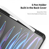 Dux Ducis iPad Pro 11 (M4/M5) Etui TOBY Series Svart