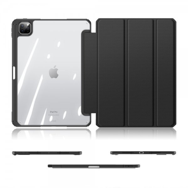Dux Ducis iPad Pro 11 (M4/M5) Etui TOBY Series Svart