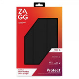 Zagg iPad Pro 13 (M4/M5) Etui Crystal Palace Folio Svart Transparent