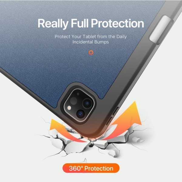 Dux Ducis iPad Pro 13 (M4/M5) Etui Domo Series Blå