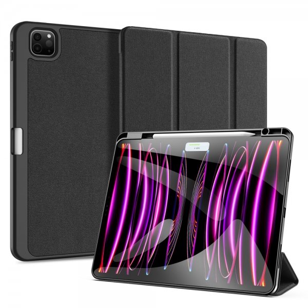 Dux Ducis iPad Pro 13 (M4/M5) Etui Domo Series Svart
