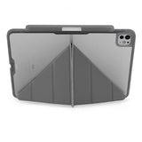 Pipetto iPad Pro 13 (M4/M5) Etui Origami No3 Pencil Case Grå
