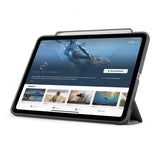 Pipetto iPad Pro 13 (M4/M5) Etui Origami No3 Pencil Case Grå