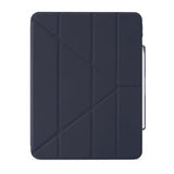 Pipetto iPad Pro 13 (M4/M5) Etui Origami No3 Pencil Case Mørkeblå