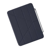 Pipetto iPad Pro 13 (M4/M5) Etui Origami No3 Pencil Case Mørkeblå