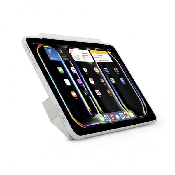 Pipetto iPad Pro 13 (M4/M5) Etui Origami No3 Pencil Case Hvit