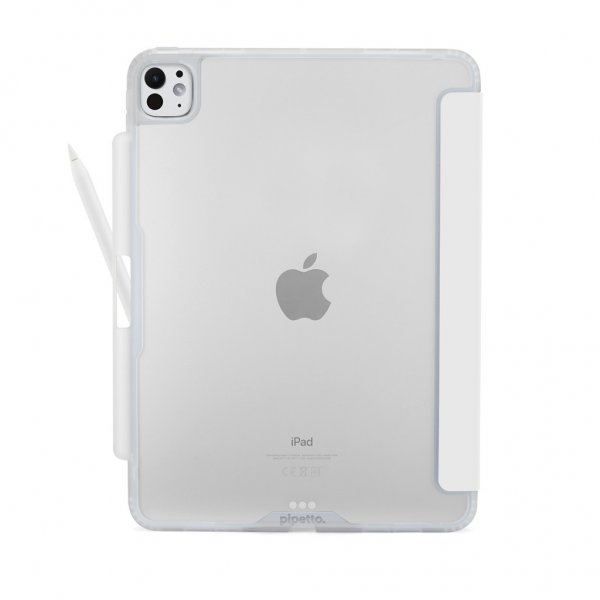 Pipetto iPad Pro 13 (M4/M5) Etui Origami No3 Pencil Case Hvit