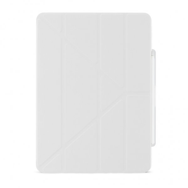 Pipetto iPad Pro 13 (M4/M5) Etui Origami No3 Pencil Case Hvit