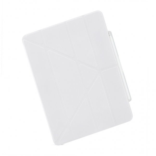 Pipetto iPad Pro 13 (M4/M5) Etui Origami No3 Pencil Case Hvit
