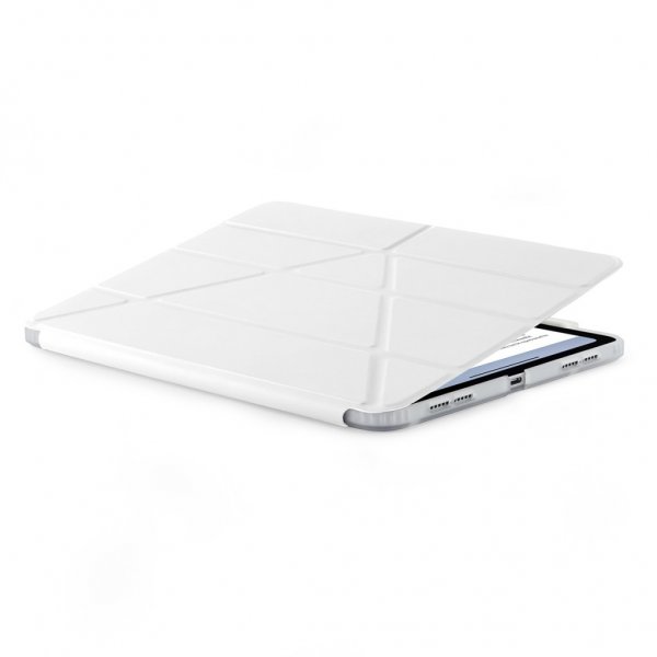 Pipetto iPad Pro 13 (M4/M5) Etui Origami No3 Pencil Case Hvit