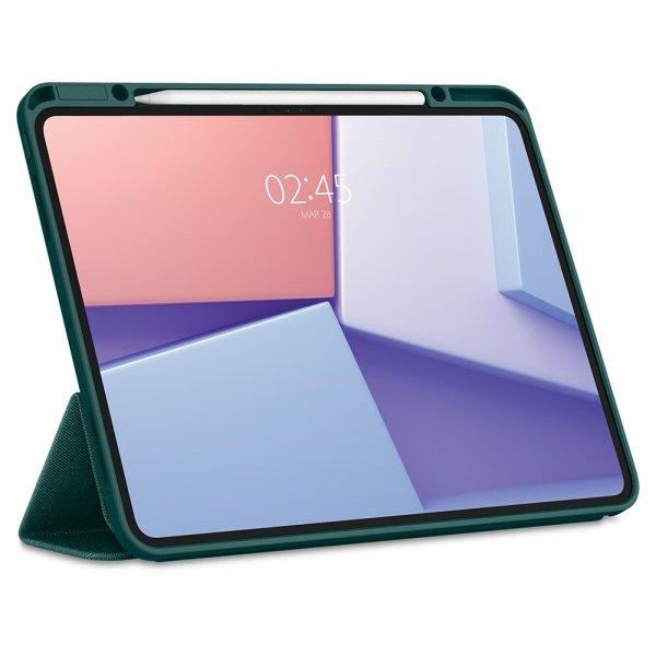 Spigen iPad Pro 13 (M4/M5) Etui Urban Fit Midnight Green