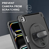 4smarts iPad Pro 13 (M4/M5) Deksel Rugged Etui Grip Svart