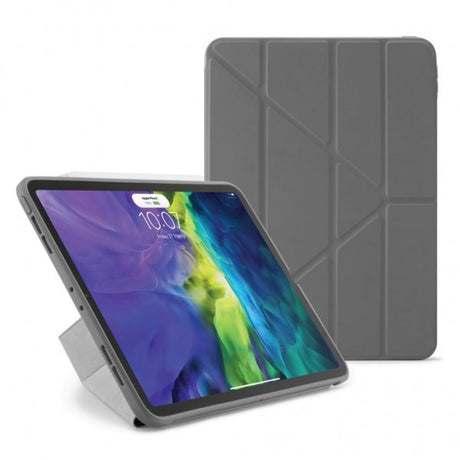 Pipetto iPad Air 10.9 (gen 4/5) Fodral Origami Mörkgrå
