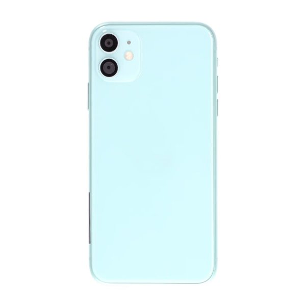 iPhone 11 Bakside med Komplett Ramme Premium - Grønn