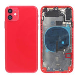 iPhone 11 bakside med komplett ramme Premium - rød