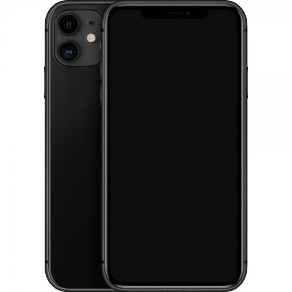 Brukt Apple iPhone 11 Svart 64GB God stand