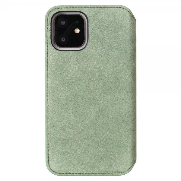 Krusell iPhone 11 Etui Broby PhoneWallet Olive