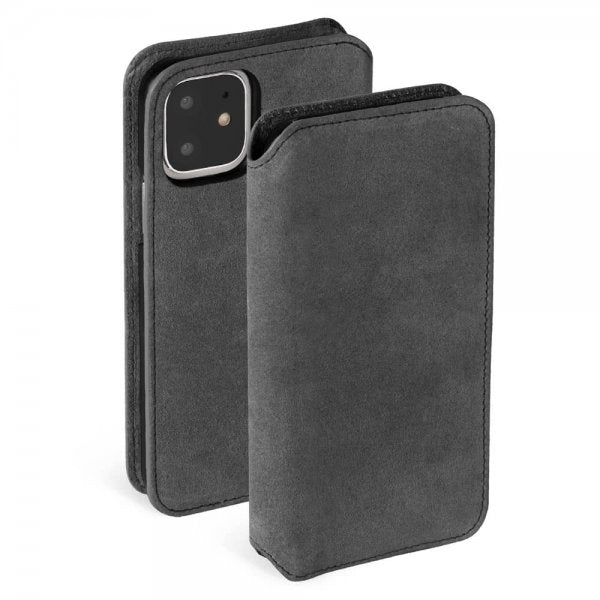 Krusell iPhone 11 Etui Broby PhoneWallet Stone