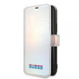 Guess iPhone 11 Etui Iridescent Cover Sølv