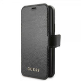 Guess iPhone 11 Etui Skinntekstur Svart