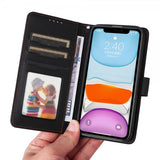 Betopnice iPhone 11 Etui Avtagbart Deksel 005 Svart