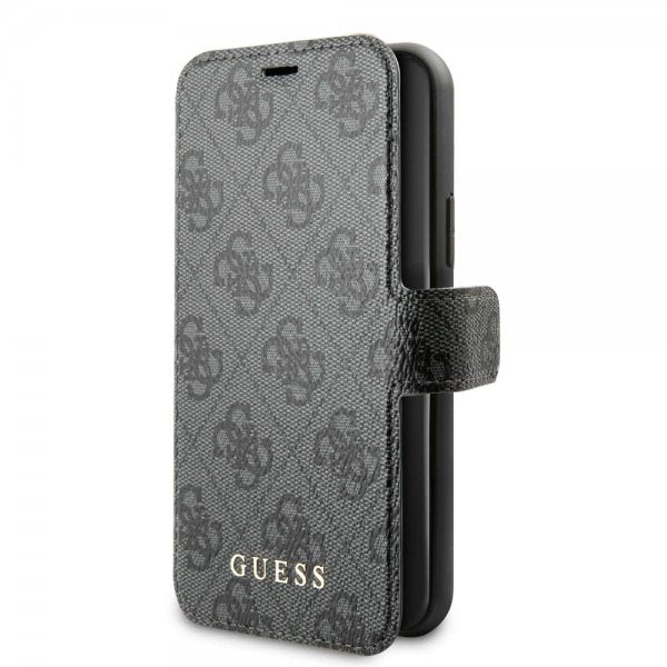 Guess iPhone 11 Etui Monogram Grå