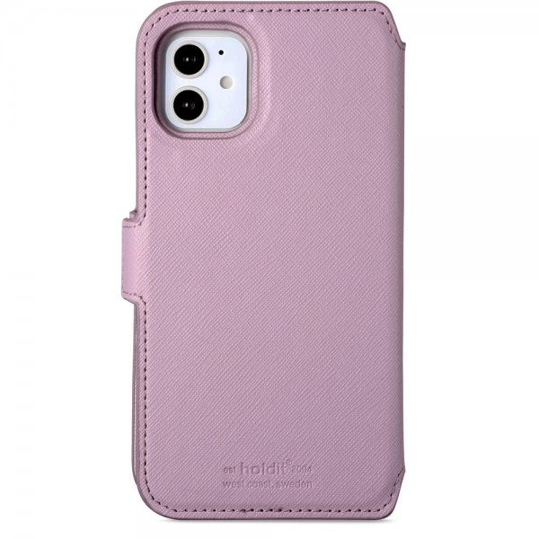 holdit iPhone 11 Etui Stockholm Löstagbart Deksel Mauve