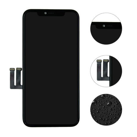 iPhone 11 LCD-skjerm, renovert – Svart