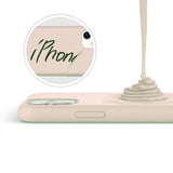 Rvelon iPhone 11 Deksel Silikon Beige