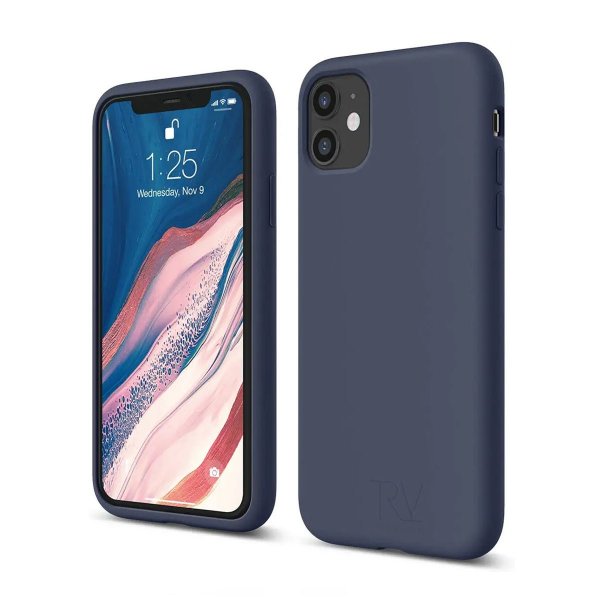 Rvelon iPhone 11 Deksel Silikon Blå