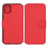 Rvelon iPhone 11 Etui Utbrettbar Kortlomme Rød