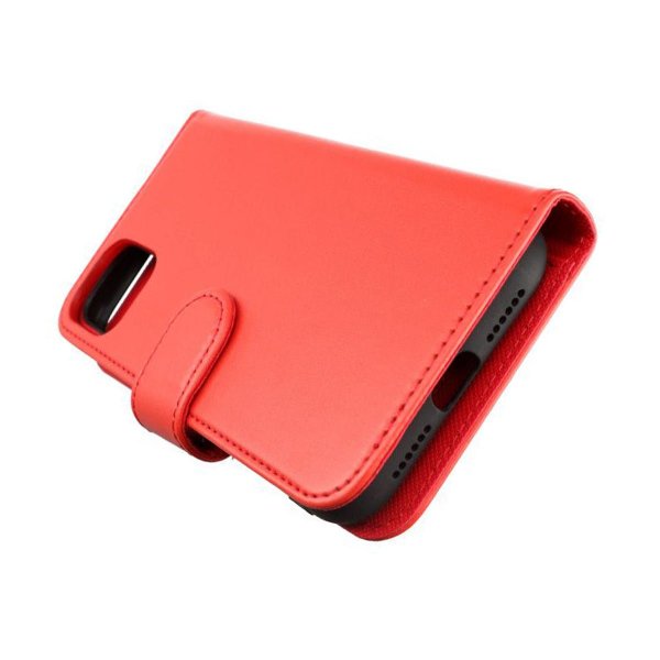 Rvelon iPhone 11 Etui Detachable Wallet Case Rød