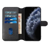 Rvelon iPhone 11 Etui Detachable Wallet Case Svart