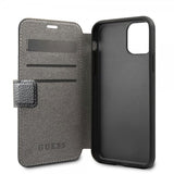Guess iPhone 11 Pro Etui Skinntekstur Svart